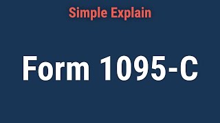 Form 1095C EmployerProvided Health Insurance Offer and Coverage [upl. by Nevets]