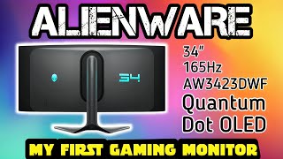 Alienware AW3423DWF Review A Game Changer in Gaming Monitors [upl. by Sally]