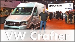 VW Crafter 2016 Weltpremiere Van VW Nutzfahrzeug Deutsch  Auto Deutsch [upl. by Yelehsa379]