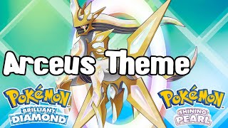 Pokémon Brilliant Diamond and Shining Pearl  Arceus Battle Theme Unofficial [upl. by Nelaf]