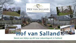 Hof van Salland wellness Lodge XXL 6 personen vakantiepark in Hellendoorn NL 4k [upl. by Juliane]