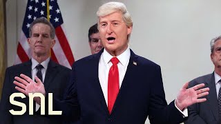 Trump Courthouse Cold Open  SNL [upl. by Archambault551]