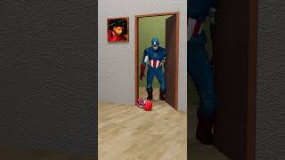 Spidey vs Captain America  Spidey or toy  Marvel Animation [upl. by Clementas]