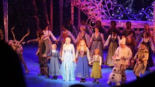 Frozen London  Full Merchandise amp Curtain Call [upl. by Eddi878]