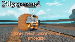 Scrap Sickle is the best light melee weapon Roblox Pilgrammed [upl. by Airbmac]