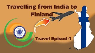 Travelling from India to Finland  Holiday in Finland  Vlog episode 1  Sony A6700 Cinematic Film [upl. by Brandtr773]