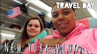 NEW YORK VLOG  TRAVEL DAY  Bryony Rose [upl. by Amelie235]