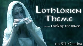 Lothlórien Theme from Lord of the Rings on STL Elf Ocarina [upl. by Darrick351]