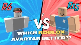 Roblox character change Switch between R6 and R15 [upl. by Adelaja]