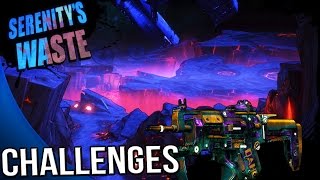 Borderlands The Pre Sequel  Serenitys Waste Challenges  Cult of the Vault  Phonically Challenged [upl. by Nolyarb]