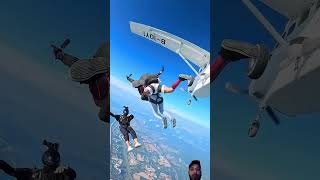 skydive vibes gopro sky jumping beach skydiving pics skydiving paragliding sky jumpshorts [upl. by Eusassilem]