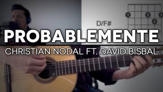 Probablemente Christian Nodal ft David Bisbal  Guitarra Mauro Martinez [upl. by Atsirhcal]