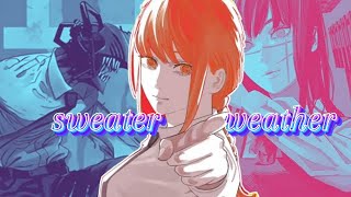 chainsaw man × sweaterweather anime animeedit chainsawman amv amvedit [upl. by Shayne]