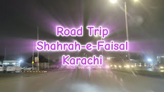 Road Trip  ShahraheFaisal Karachi vlogsbysjabeen6603 sjabeen vlogsbysjabeen roadtrips [upl. by Nahsab858]