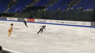 Alysa Liu 2021 SCI FS practice run through [upl. by Anilecram]