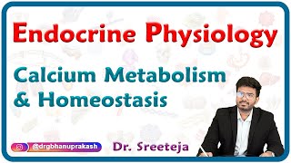 Calcium metabolism and Homeostasis  Endocrine Physiology USMLE Step 1 [upl. by Yrannav]