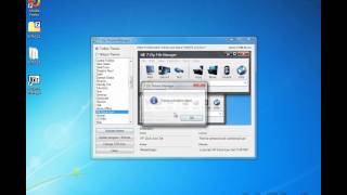 How to change themes in 7zip  Tutorial [upl. by Caspar475]
