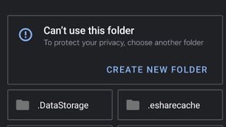 Easily Solve cant Use This Folder Error On Android 13 With This Privacy Fix [upl. by Zelazny]