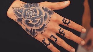 TATUAJES HERMOSOS EN LA MANO LOS MEJORES 👁 [upl. by Hoffert]