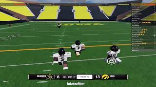 IOWA VS BUFFS CFBA [upl. by Secrest]