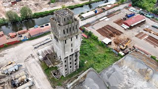 The Coal Tower  Wieża węglowa  Air 3 Drone footage 4K [upl. by Arocet383]