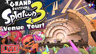 Visiting the LIMITEDTIME Grand Festival Venue  Splatoon 3 Grand Festival Splatfest Livestream [upl. by Boles]