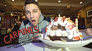 Carmines Las Vegas HUGE PORTIONS Family style [upl. by Nath]