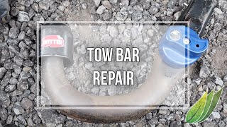 Witter Quantum detachable swan neck tow bar repair [upl. by Retsub]