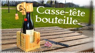 COMMENT FAIRE UN CASSETETE BOUTEILLE EN BOIS [upl. by Aronoff184]