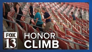 Sandy stair climb to honor 911 victims [upl. by Seamus798]