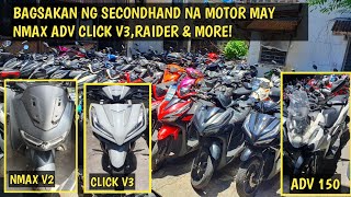 Bagsakan ng Repo na motor sa Makati May Nmax Adv160 Click v3 amp More [upl. by Teador]