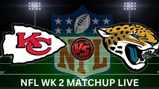 NFL WK 2 KC vs JAX Live wGNATION amp Big Blue Krew  The Big Blue Lounge BBK SPORTS NETWORK [upl. by Hector674]