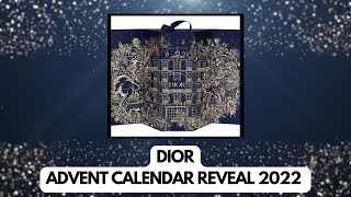 THE DIOR BEAUTY ADVENT CALENDAR 2022 [upl. by Wernher]