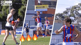 ELIJAH TSATAS HAS 36 TOUCHES as Oakleigh Chargers beat Northern Knights  NAB League 2022 [upl. by Felty]