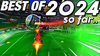 ROCKET LEAGUE BEST OF 2024 INSANITY SO FAR BEST GOALS BEST FREESTYLES [upl. by Ainoz]