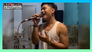 Ang galing kumanta at ganda ng boses ni kuya at pogi pa  Lay Me Down by Khen [upl. by Ylecara]