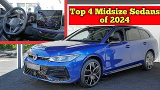 Revolutionizing the Road Top 4 Midsize Sedans of 2024 [upl. by Mairhpe]