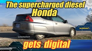 S4 E19 We test custom engine controls on the AMR500 supercharged diesel Honda insight [upl. by Eltsyrc354]