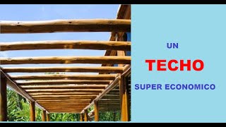 TECHO SUPER ECONÓMICO [upl. by Ecidna]