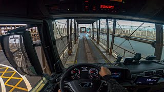 Eurotunnel border between England and France  POV Truck driver in Europe [upl. by Hamaso]