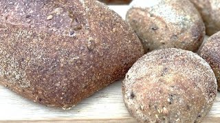 Ciabatta brød og boller fuldkorns [upl. by Zellner]