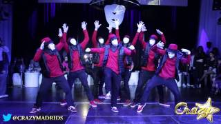 JABBAWOCKEEZ Tribute  Crazy Madrid 15 Enero 2014 [upl. by Nuahsad426]