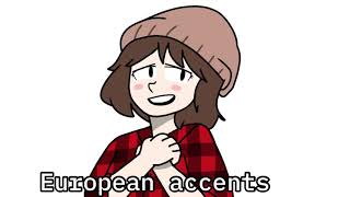 EUROPEAN ACCENTS ARE SO HOT [upl. by Nerval]