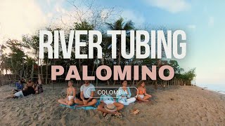 Where to go river tubing in Palomino Colombia [upl. by Suryt]