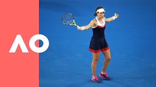 Illtimed Muguruza serve bugs Konta 2R [upl. by Meluhs]