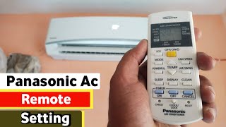 Panasonic ac remote control [upl. by Volkan]