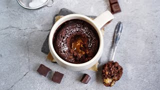 Vegan Chocolate Mug Cake so chocolatey and yummy [upl. by Greer312]