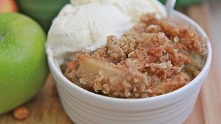 Caramel Apple Crisp Recipe [upl. by Croydon]