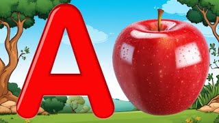 A for apple  अ से अनार  abcd  phonics song  a for apple b for ball c for cat  abcd song  abcd [upl. by Vivienne]