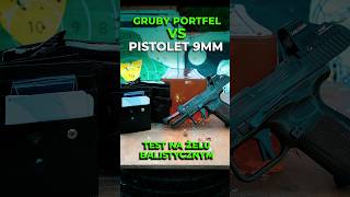 Monety💰 w Żelu Balistycznym Strzelamy do Portfela👛 gunmajster broń pistolet [upl. by Irrok681]